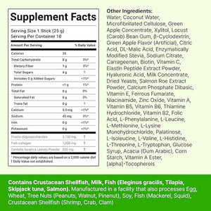 Collagen Jelly (Green Apple) – Collagen Peptide with PDRN – Biotin, Vitamin A & E for Skin Glow, Hair & Nails
